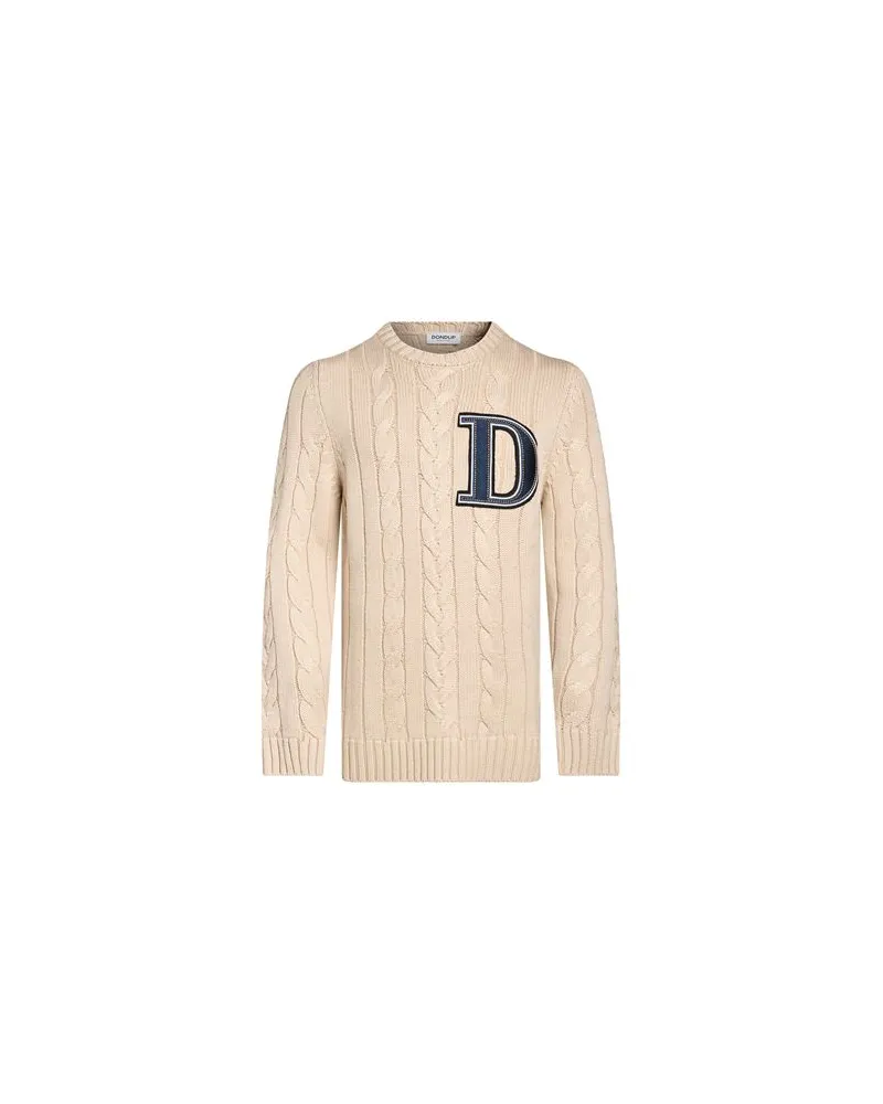 Dondup STRICKWAREN - Pulloverauf YOOX.COM Cremeweiß