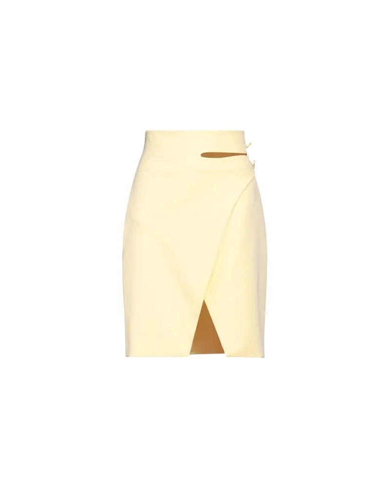 Genny HOSEN & RÖCKE - Midi-Röckeauf YOOX.COM Pastellgelb