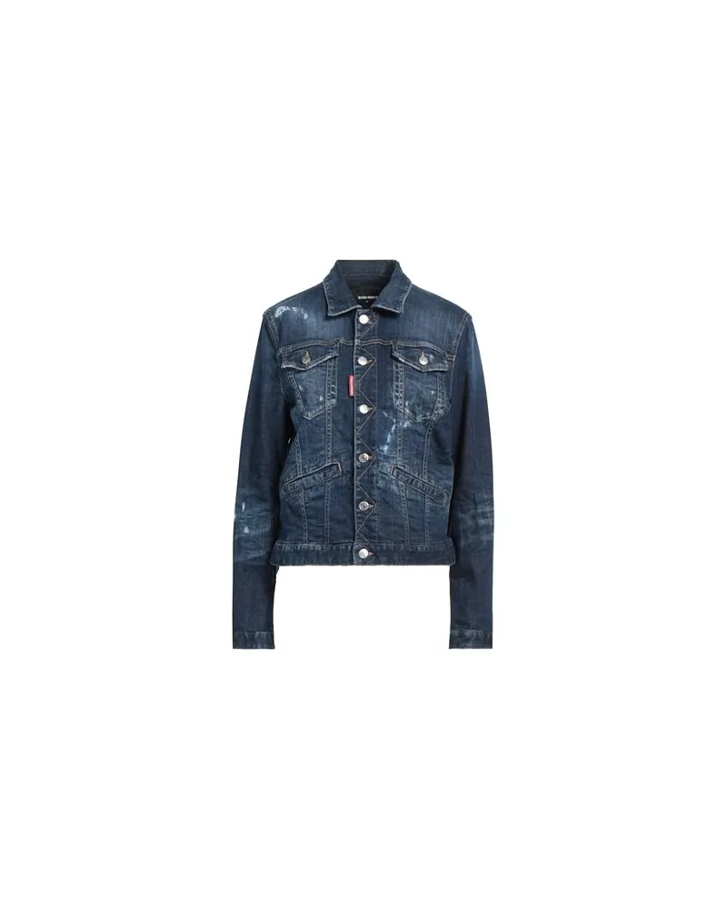 Dsquared2 JACKEN & MÄNTEL - Jeansjacken/Mäntelauf YOOX.COM Blau