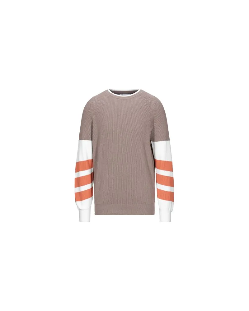 Brunello Cucinelli STRICKWAREN - Pulloverauf YOOX.COM Hellbraun