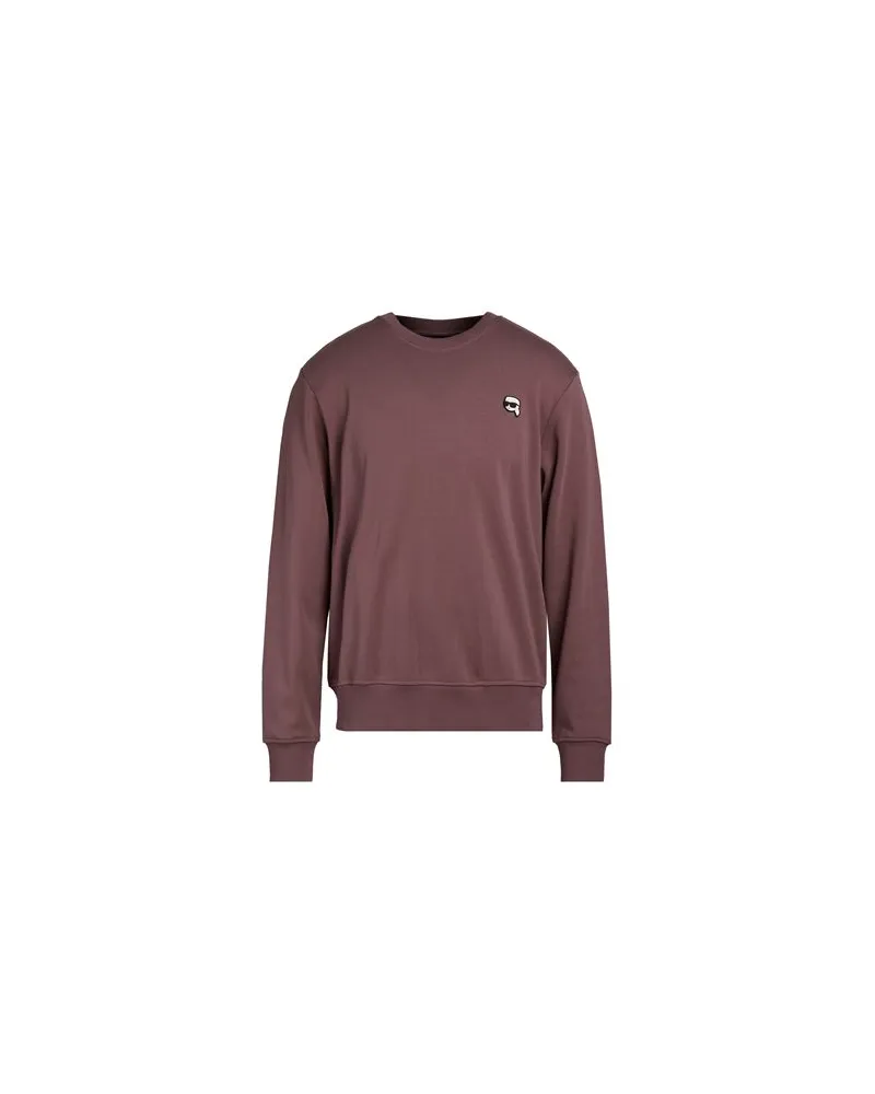 Karl Lagerfeld TOPS - Sweatshirtsauf YOOX.COM Dunkelviolett