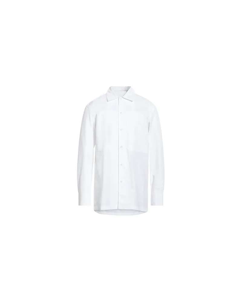 Jil Sander TOPS - Hemdenauf YOOX.COM Weiß