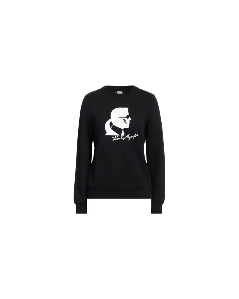 Karl Lagerfeld TOPS - Sweatshirtsauf YOOX.COM Schwarz