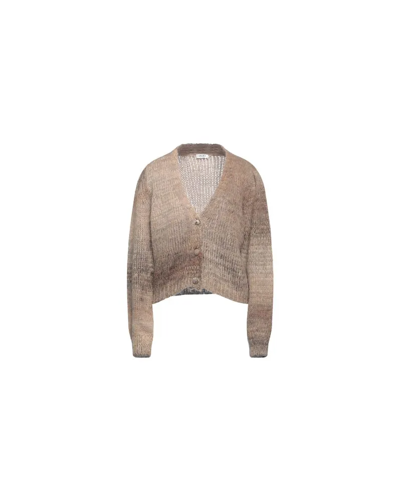 Liu Jo STRICKWAREN - Strickjackenauf YOOX.COM Khaki