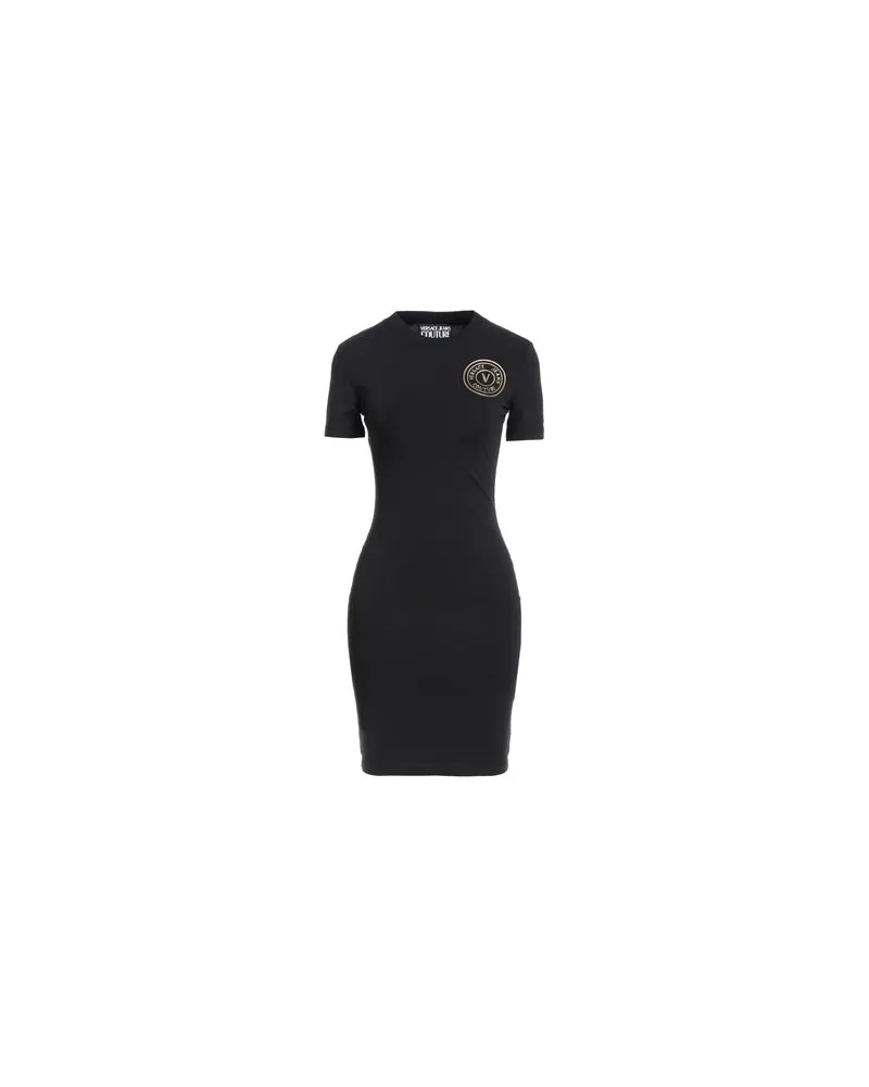 Versace Jeans KLEIDER - Mini-Kleiderauf YOOX.COM Schwarz