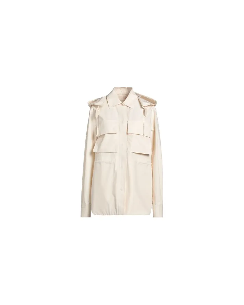 Jil Sander JACKEN & MÄNTEL - Jacken, Mäntel & Trenchcoatsauf YOOX.COM Cremeweiß