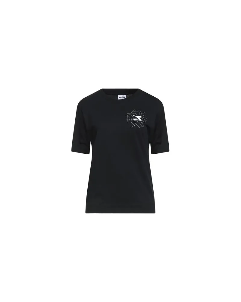 Diadora TOPS - T-shirtsauf YOOX.COM Schwarz
