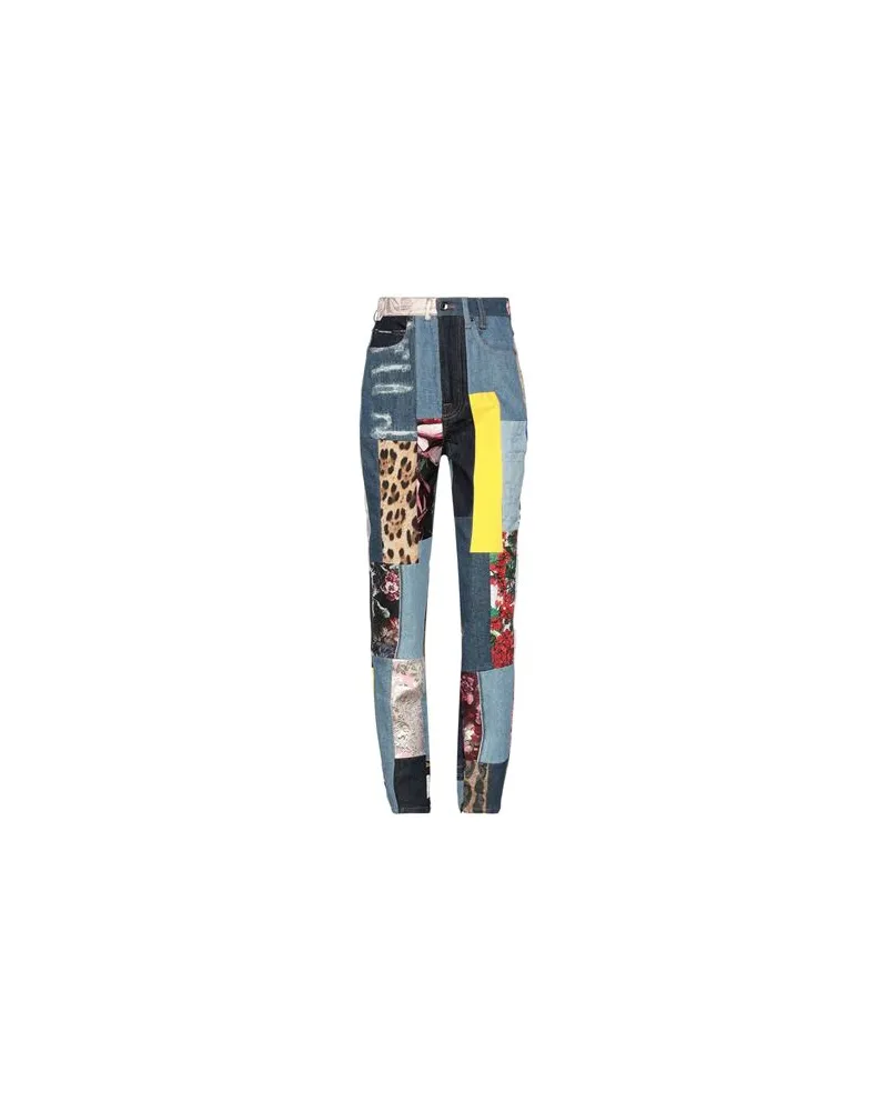 Dolce & Gabbana HOSEN & RÖCKE - Jeanshosenauf YOOX.COM Blau