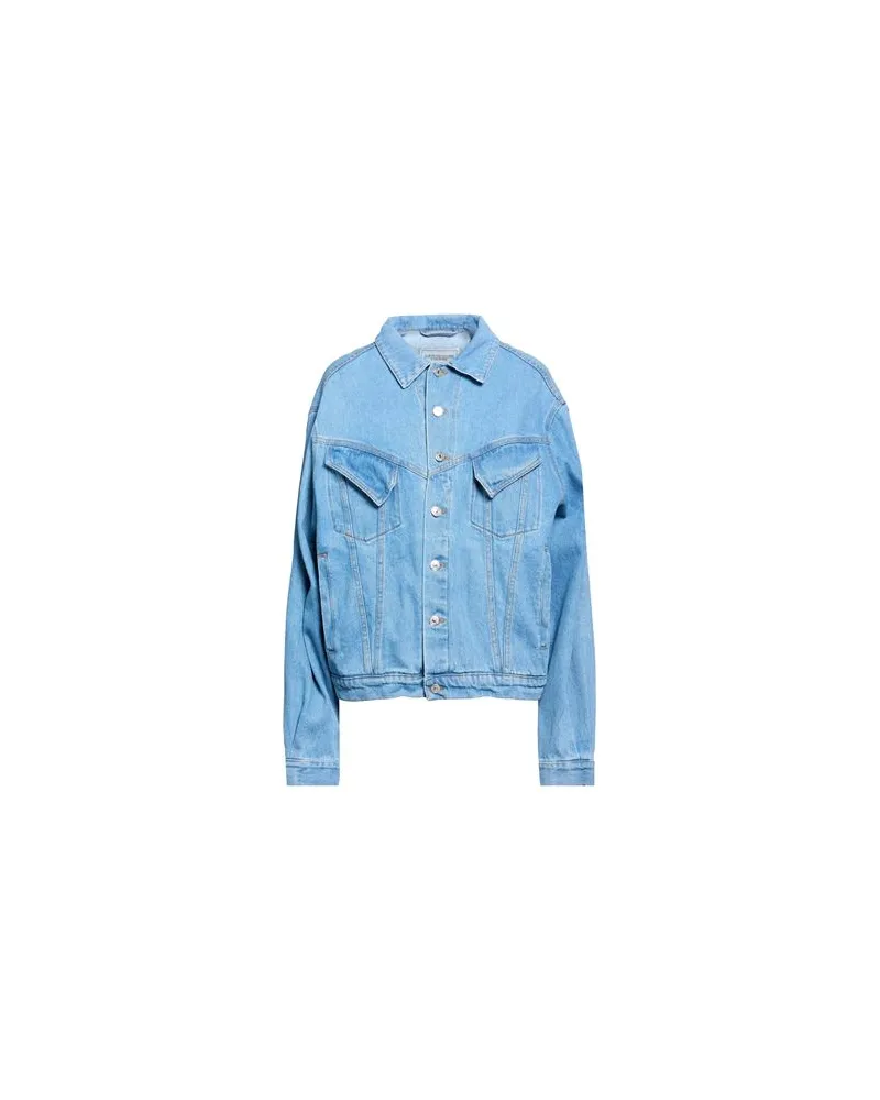 Forte Couture JACKEN & MÄNTEL - Jeansjacken/Mäntelauf YOOX.COM Blau