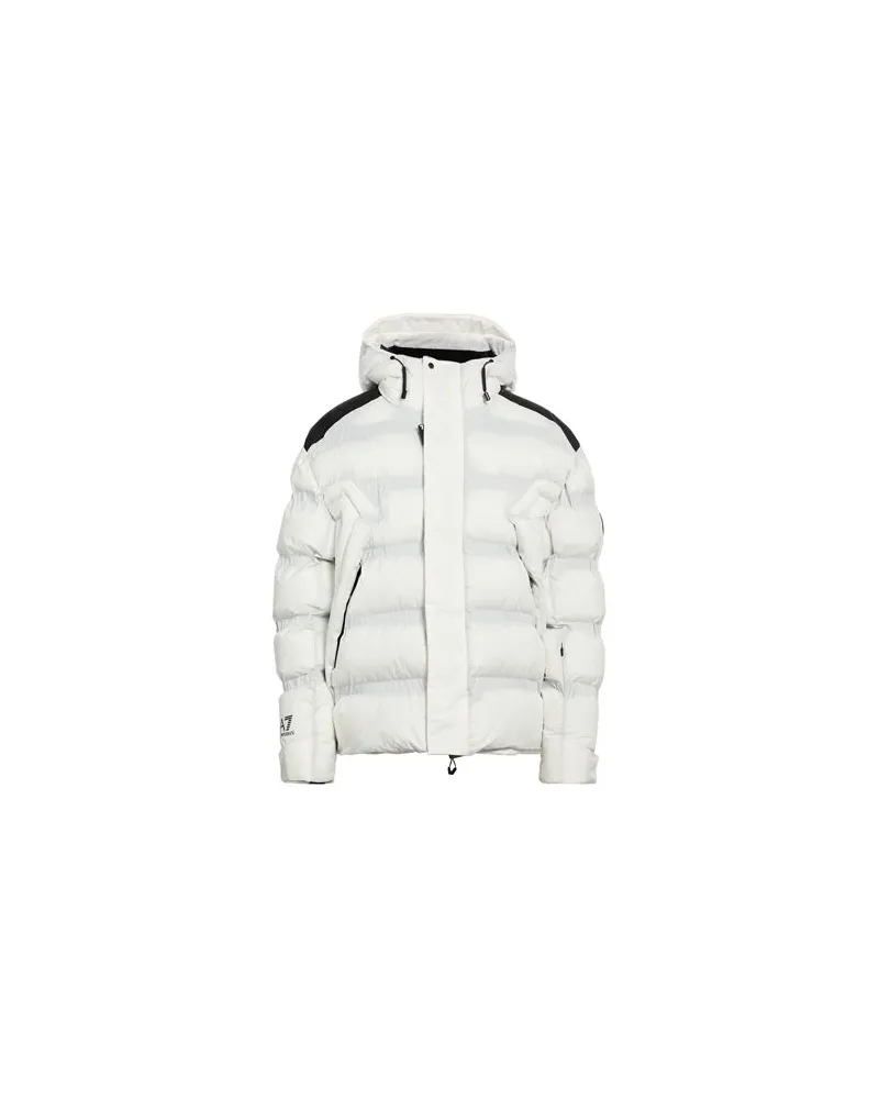 EA7 JACKEN & MÄNTEL - Pufferjacken & Daunenjackenauf YOOX.COM Weiß