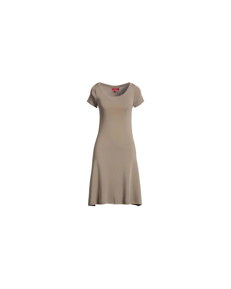 Guess KLEIDER - Mini-Kleiderauf YOOX.COM Khaki