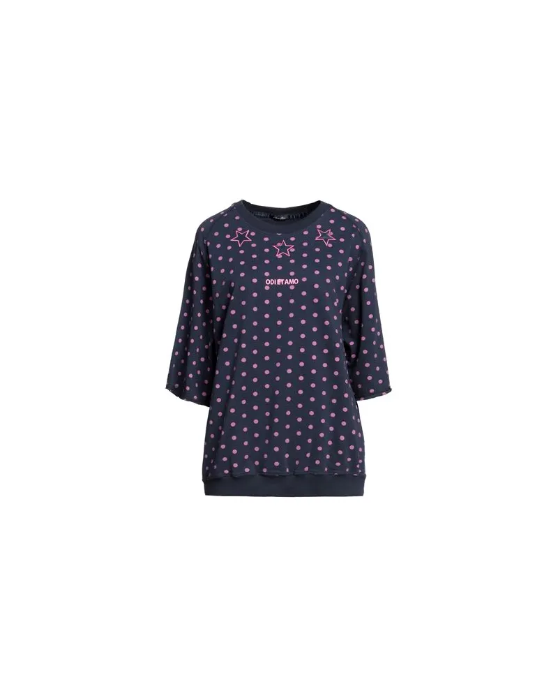 Odi et Amo TOPS - Sweatshirtsauf YOOX.COM Nachtblau