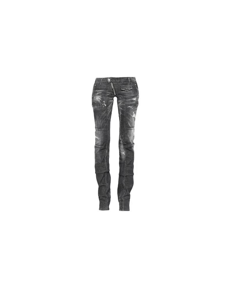 Dsquared2 HOSEN & RÖCKE - Jeanshosenauf YOOX.COM Schwarz