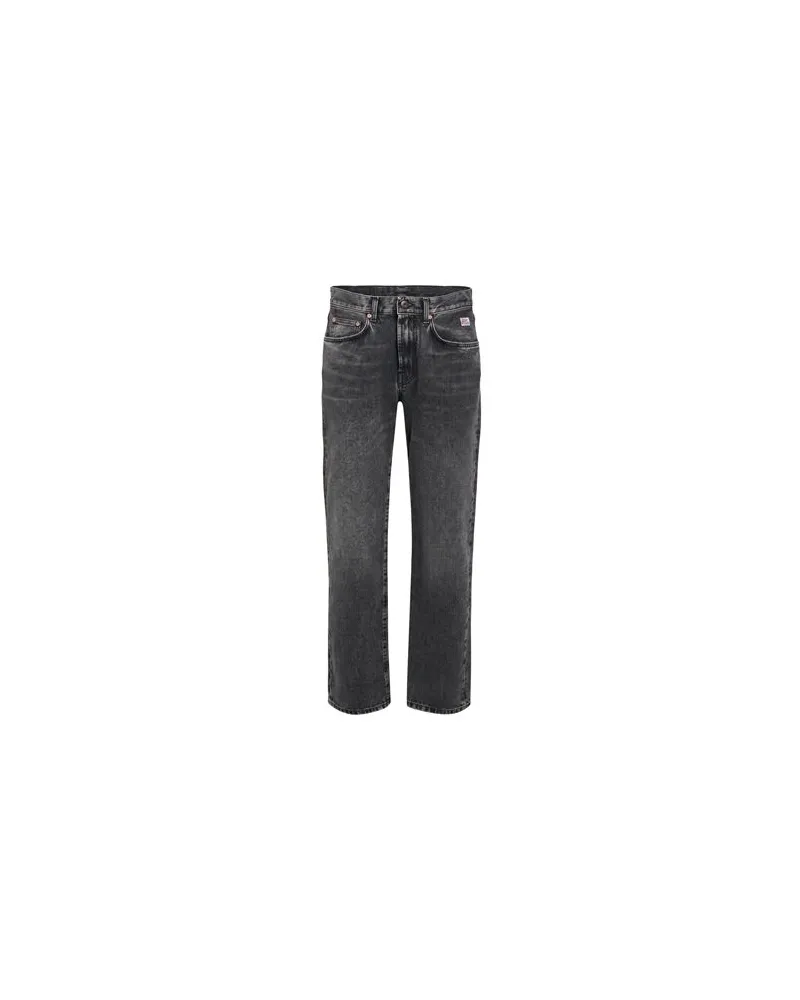 Roy Roger's HOSEN & RÖCKE - Jeanshosenauf YOOX.COM Schwarz