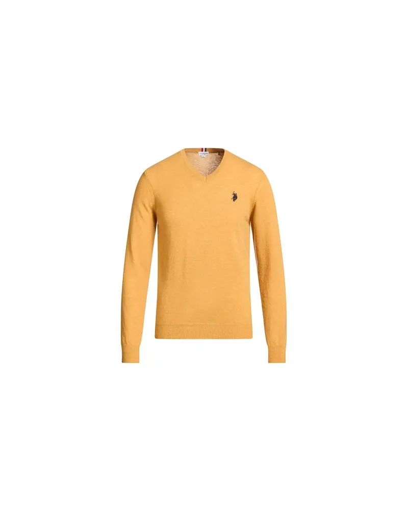 U.S. Polo Assn.  STRICKWAREN - Pulloverauf YOOX.COM Mandarine