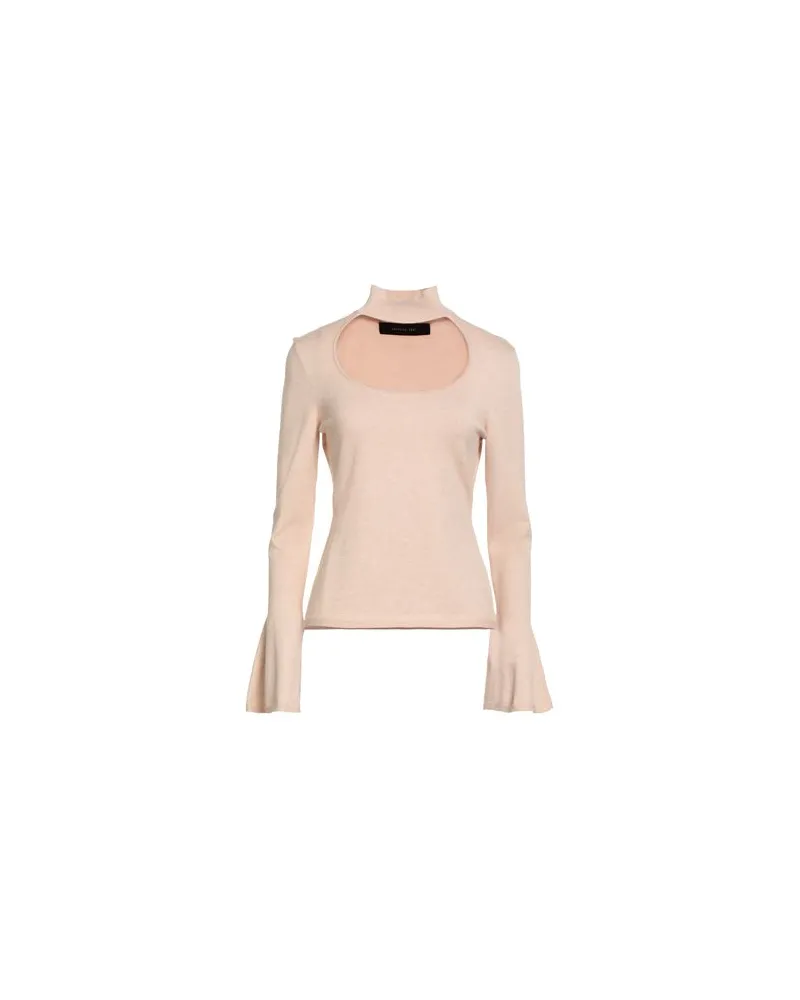 Federica Tosi STRICKWAREN - Rollkragenpulloverauf YOOX.COM Beige