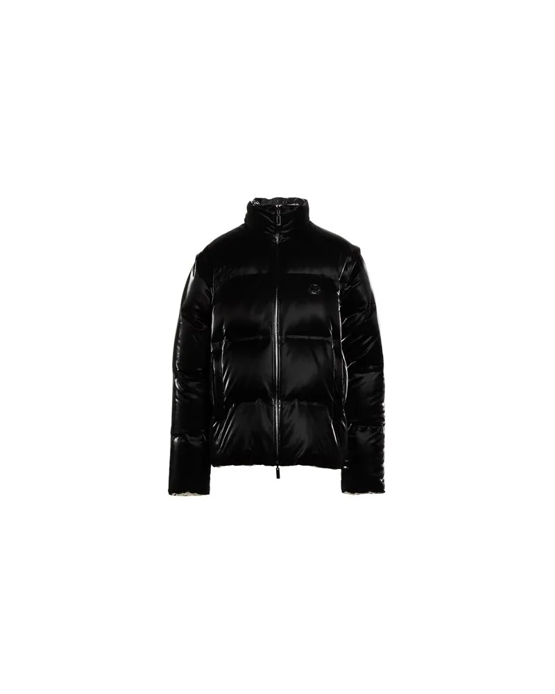 Moncler JACKEN & MÄNTEL - Pufferjacken & Daunenjackenauf YOOX.COM Schwarz