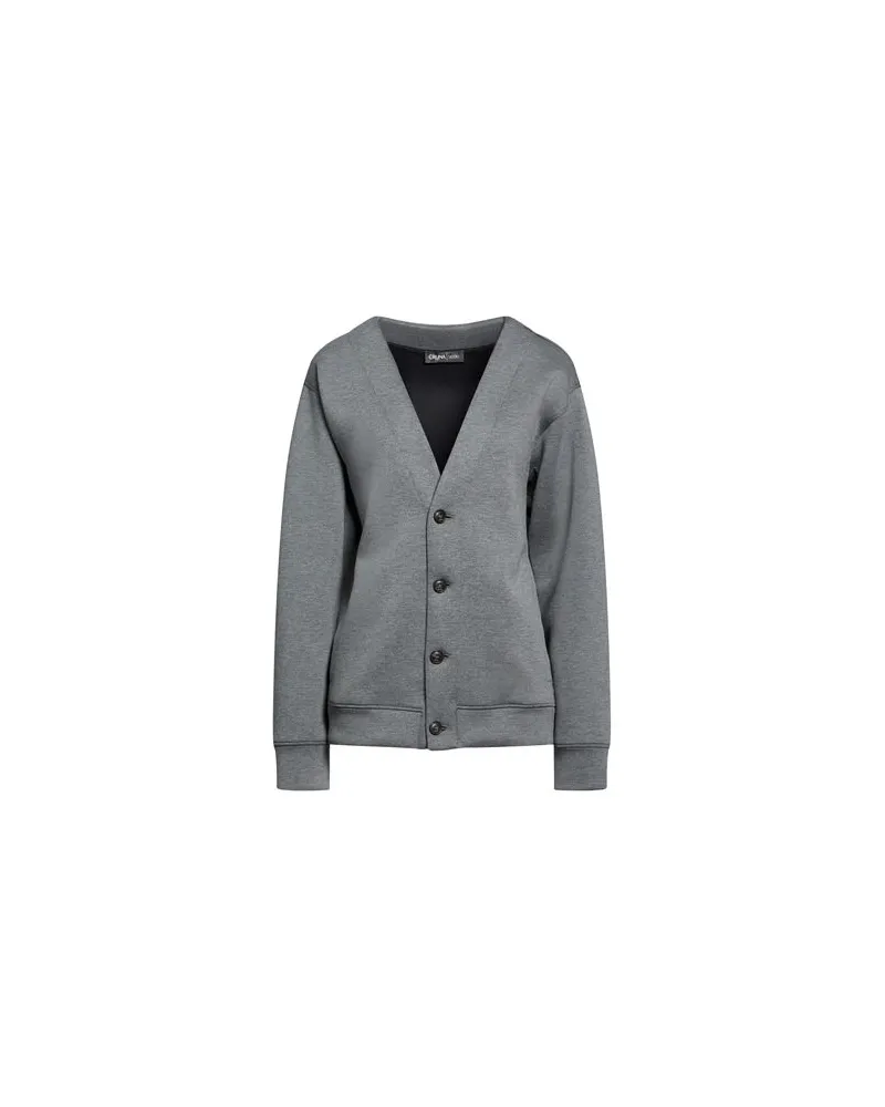 CRUNA STRICKWAREN - Strickjackenauf YOOX.COM Grau