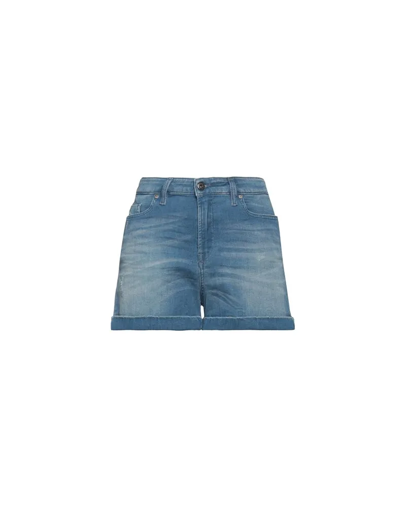 Diesel HOSEN & RÖCKE - Jeansshortsauf YOOX.COM Blau