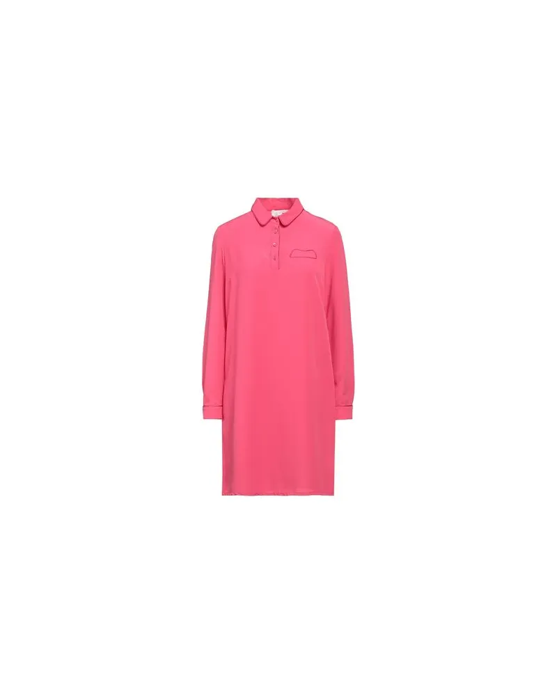 VIRNA DRÒ KLEIDER - Mini-Kleiderauf YOOX.COM Fuchsia