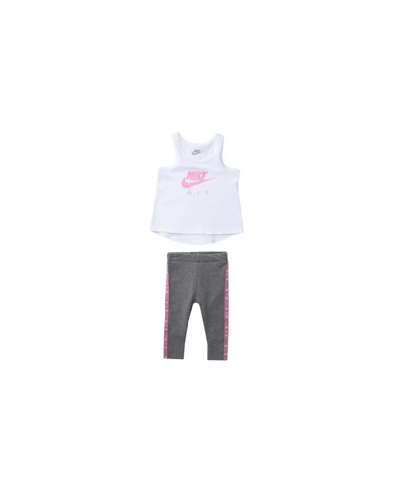 Nike AIR TANK & LEGGING SET   - NEUGEBORENE - Babykleidung-Setsauf YOOX.COM Weiß