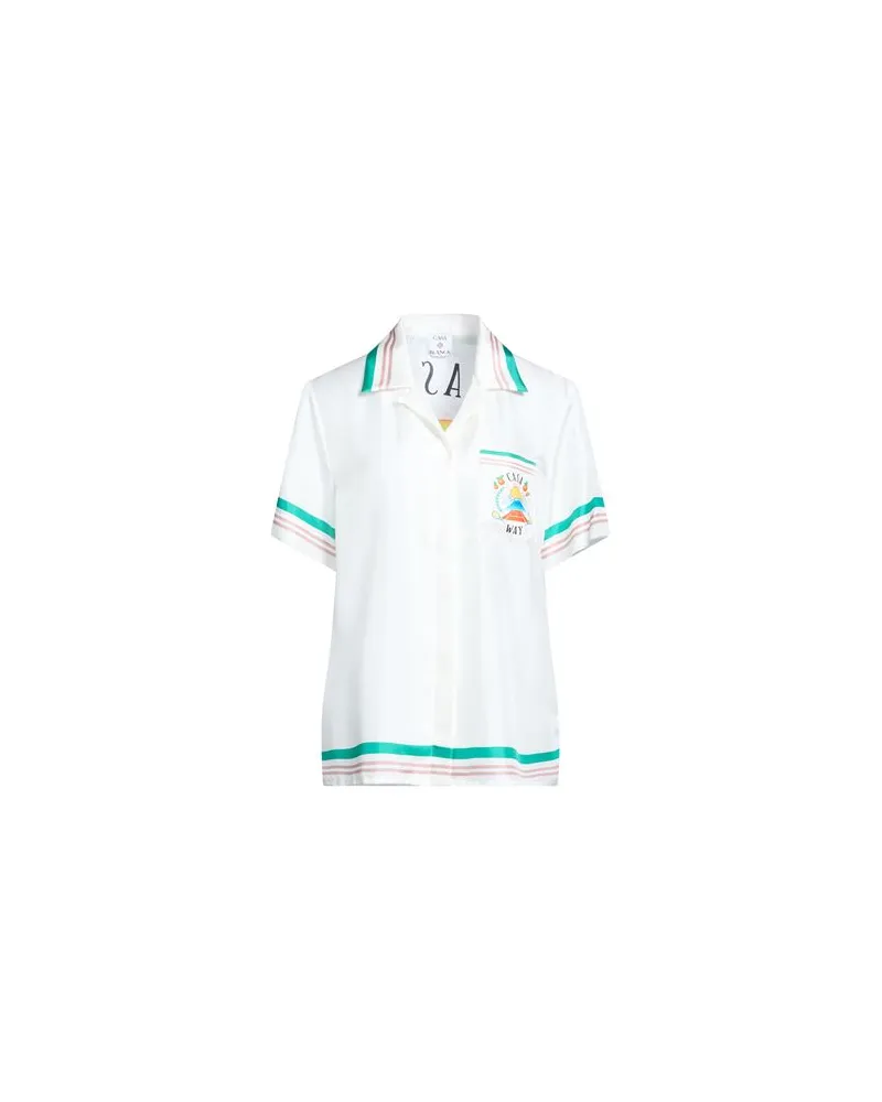 Casablanca Paris TOPS - Hemdenauf YOOX.COM Weiß