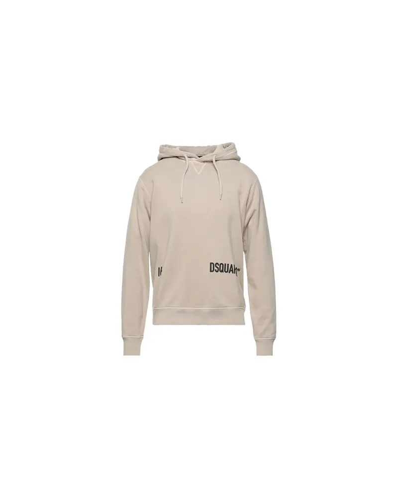 Dsquared2 TOPS - Sweatshirtsauf YOOX.COM Beige