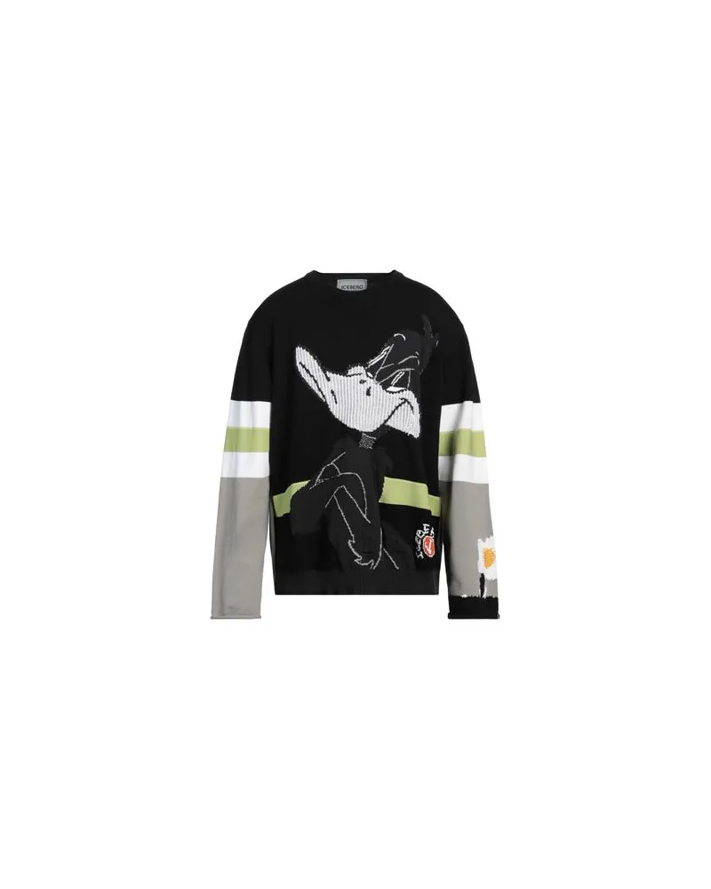 Iceberg LOONEY TUNES - STRICKWAREN - Pulloverauf YOOX.COM Schwarz
