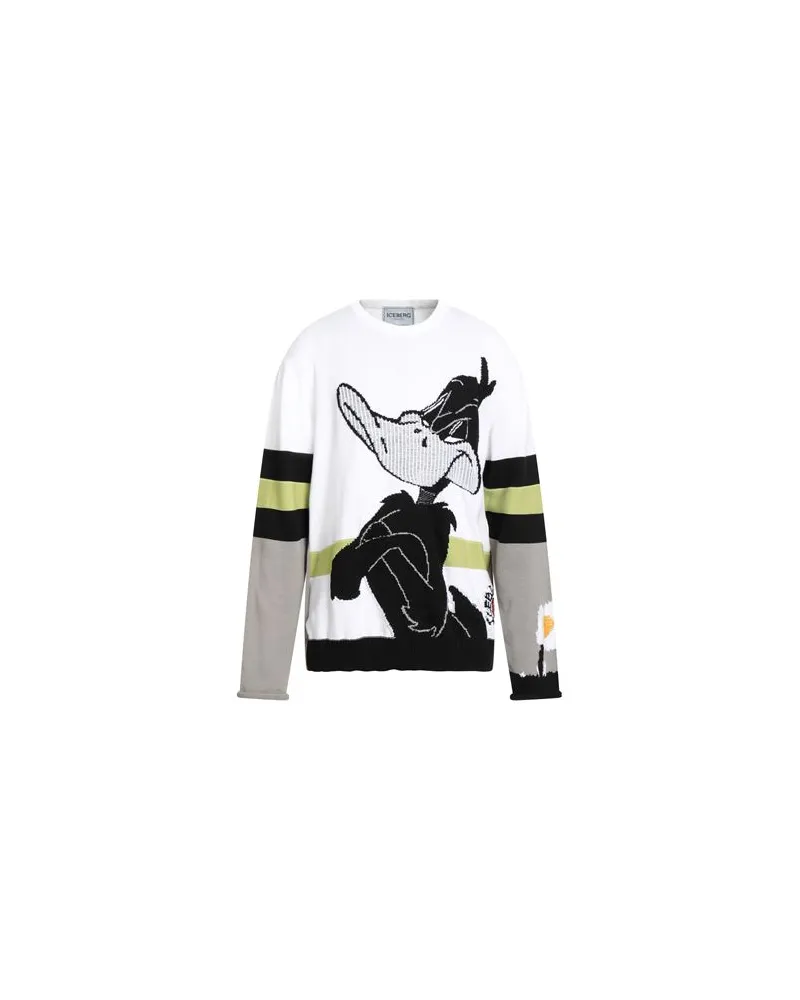Iceberg LOONEY TUNES - STRICKWAREN - Pulloverauf YOOX.COM Weiß