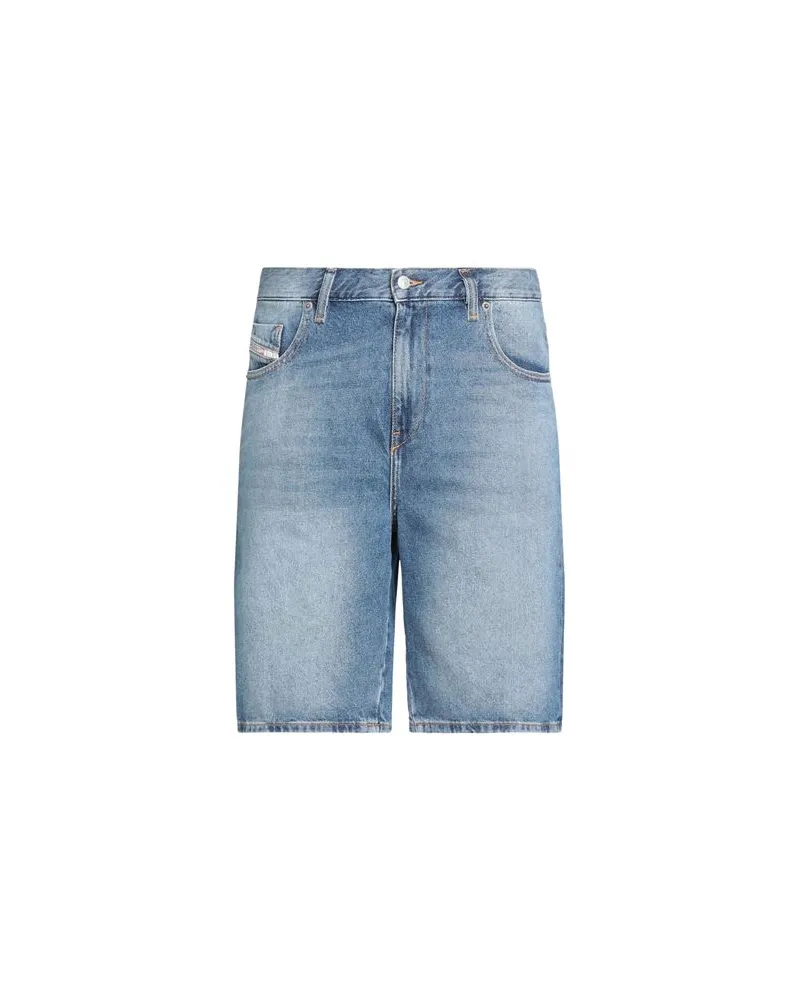 Diesel HOSEN & RÖCKE - Jeansshortsauf YOOX.COM Blau