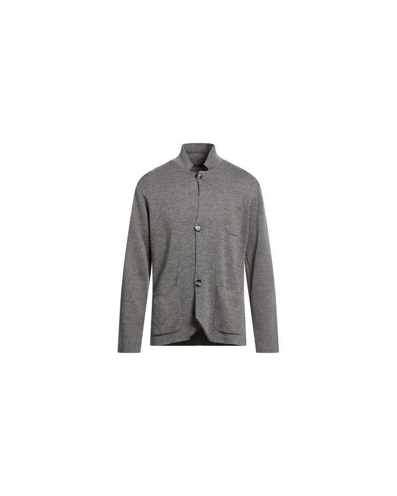 OFFICINA 36 STRICKWAREN - Strickjackenauf YOOX.COM Grau