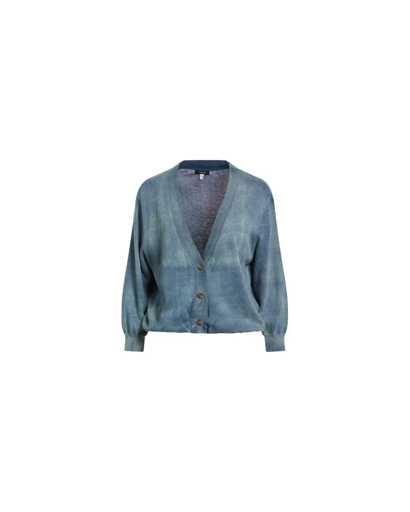 R13 STRICKWAREN - Strickjackenauf YOOX.COM Taubenblau