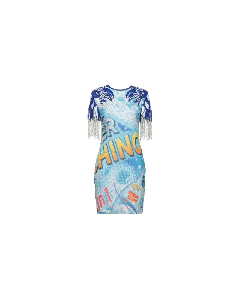 Moschino KLEIDER - Mini-Kleiderauf YOOX.COM Azurblau