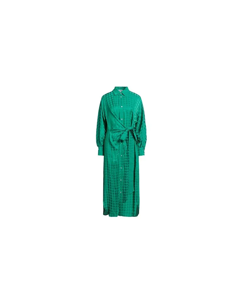 MSGM KLEIDER - Maxi-Kleiderauf YOOX.COM Smaragdgrün