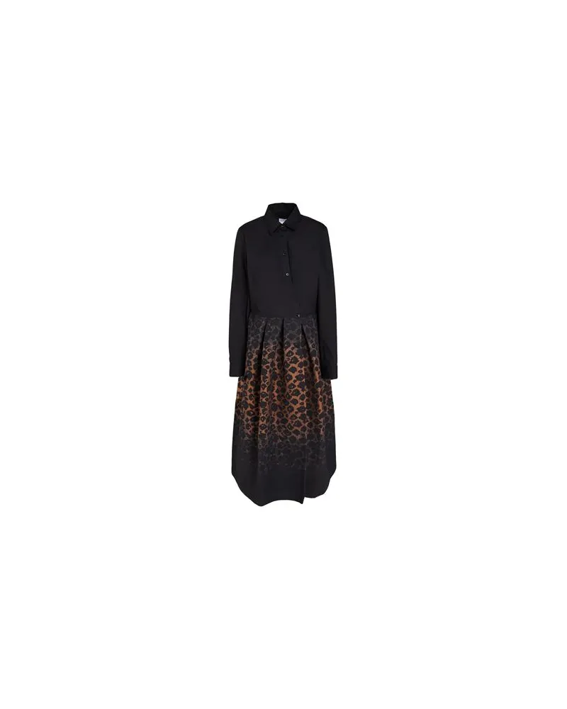 Sara Roka KLEIDER - Midi-Kleiderauf YOOX.COM Schwarz