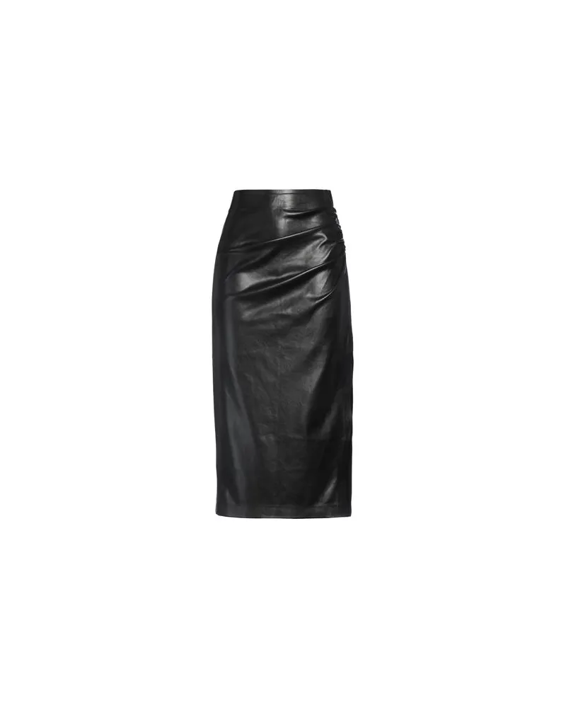 Second Female HOSEN & RÖCKE - Midi-Röckeauf YOOX.COM Schwarz
