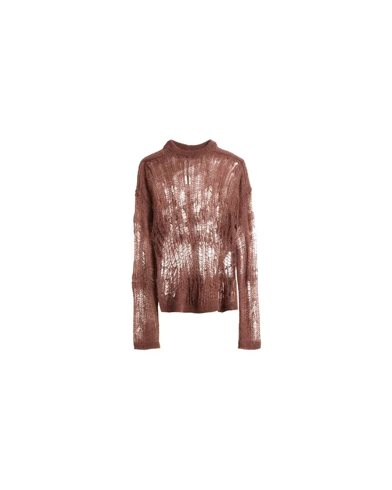 Rick Owens STRICKWAREN - Pulloverauf YOOX.COM Schokobraun