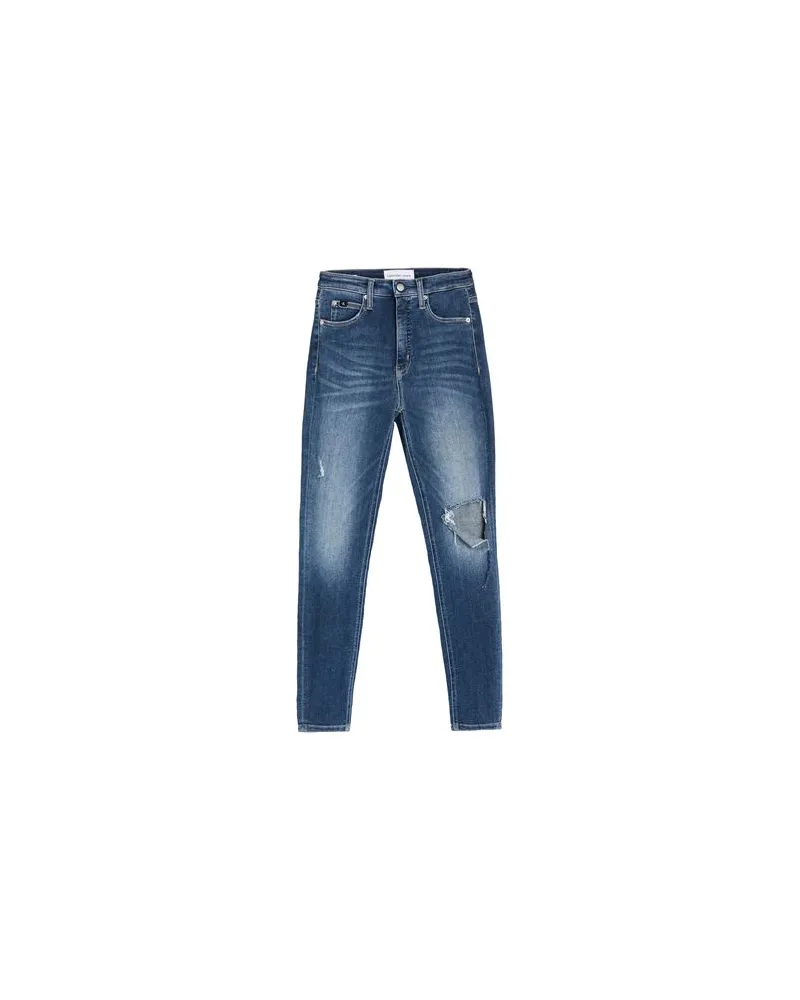Calvin Klein HOSEN & RÖCKE - Jeanshosenauf YOOX.COM Blau
