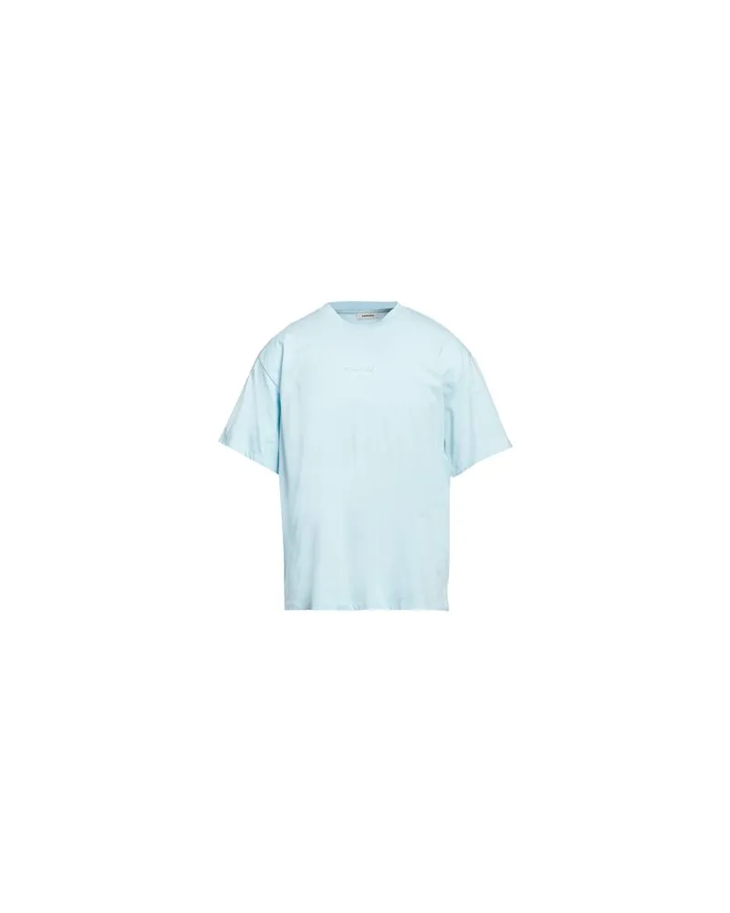 Sandro TOPS - T-shirtsauf YOOX.COM Himmelblau