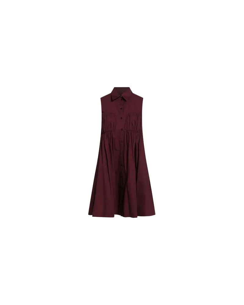 Patrizia Pepe KLEIDER - Mini-Kleiderauf YOOX.COM Bordeaux
