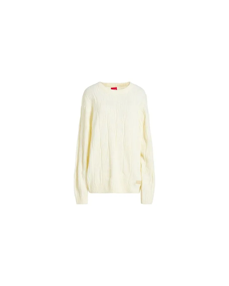 Guess STRICKWAREN - Pulloverauf YOOX.COM Elfenbein