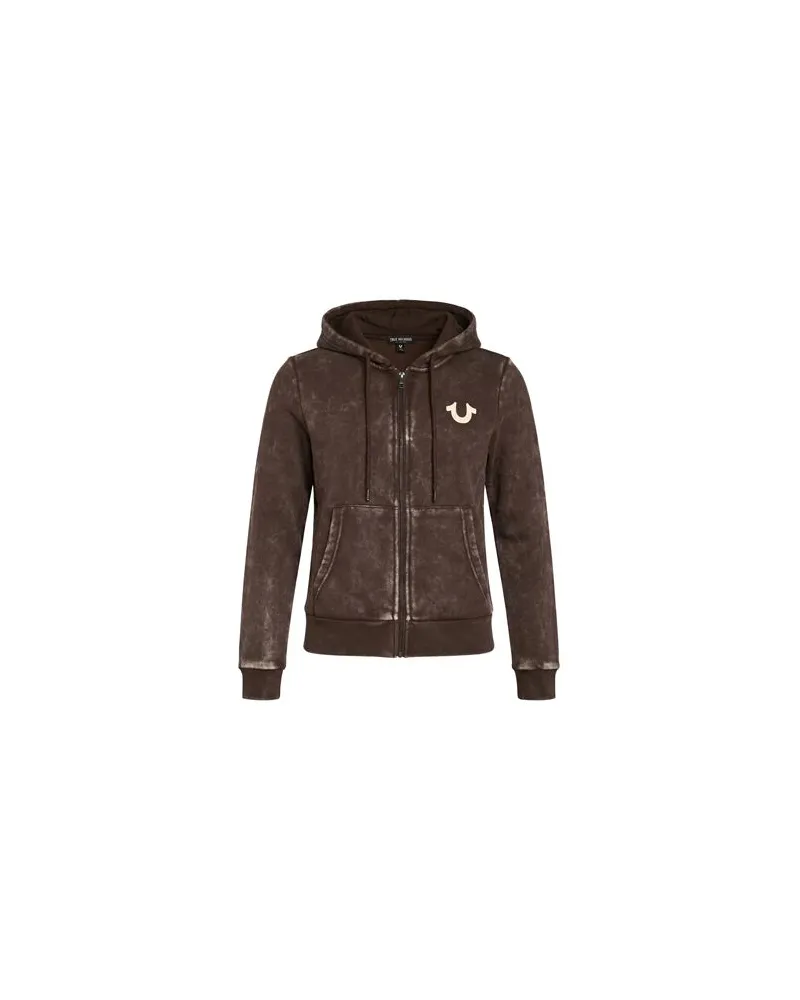 True Religion TOPS - Sweatshirtsauf YOOX.COM Dunkelbraun