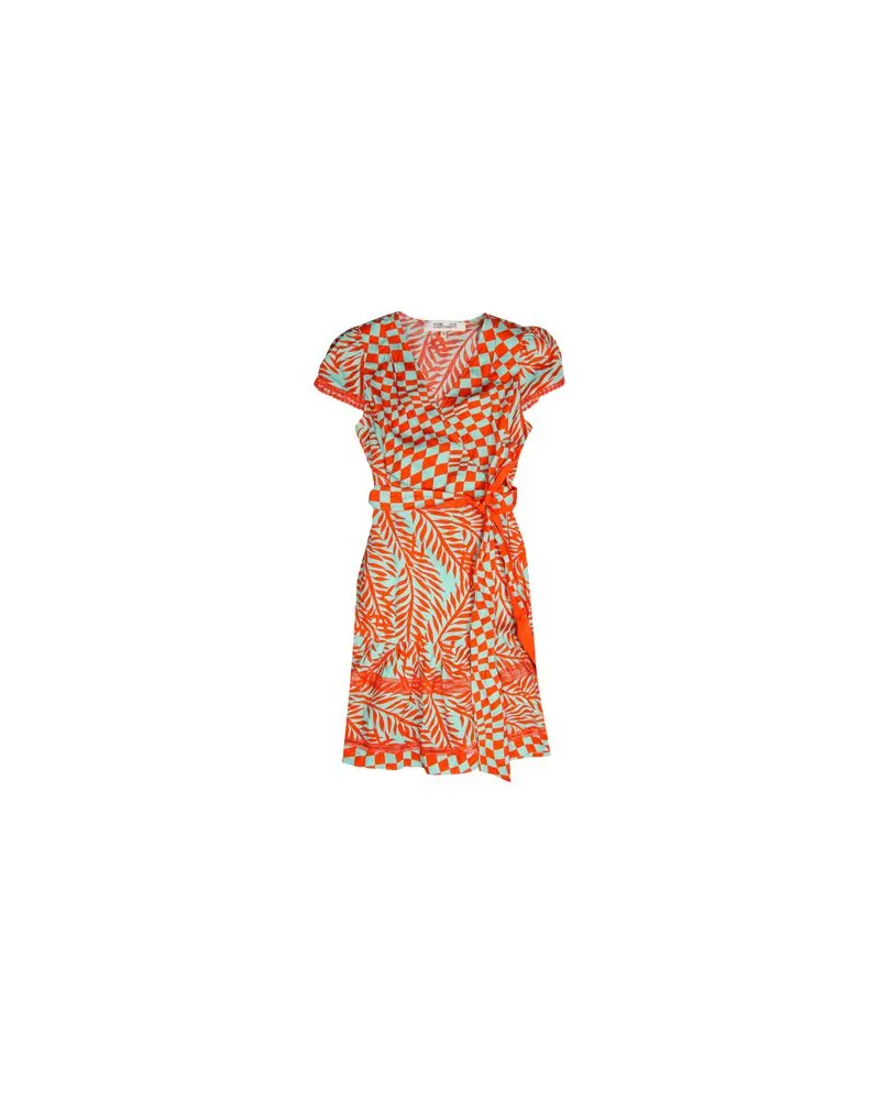 Diane von Furstenberg KLEIDER - Mini-Kleiderauf YOOX.COM Orange
