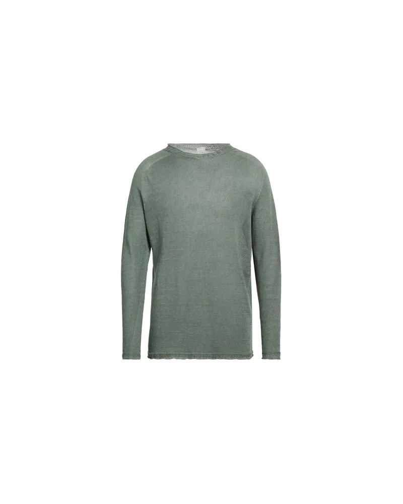 120% Lino STRICKWAREN - Pulloverauf YOOX.COM Militärgrün