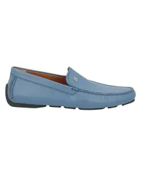 Bally Mokassin Taubenblau