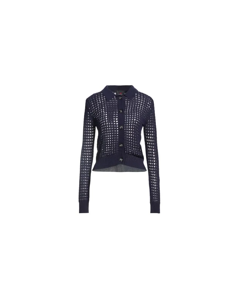 Peuterey STRICKWAREN - Strickjackenauf YOOX.COM Marineblau