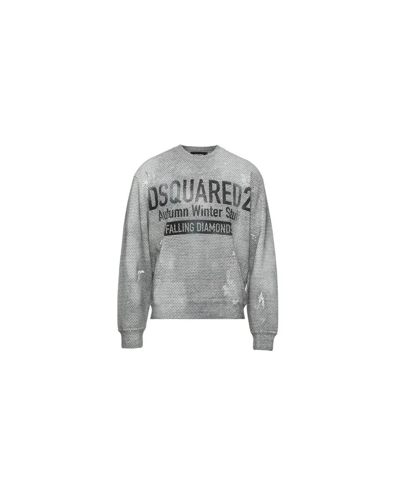 Dsquared2 TOPS - Sweatshirtsauf YOOX.COM Grau