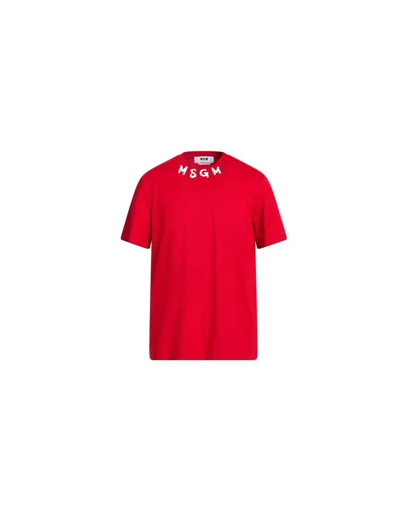 MSGM TOPS - T-shirtsauf YOOX.COM Rot