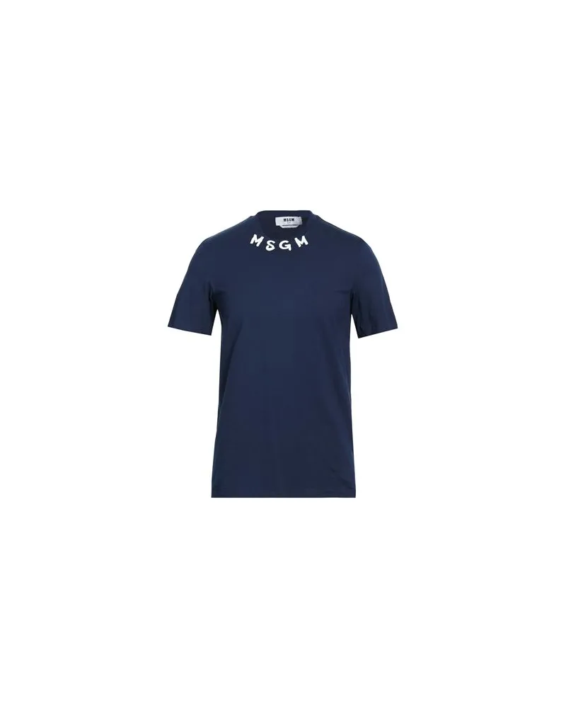MSGM TOPS - T-shirtsauf YOOX.COM Marineblau