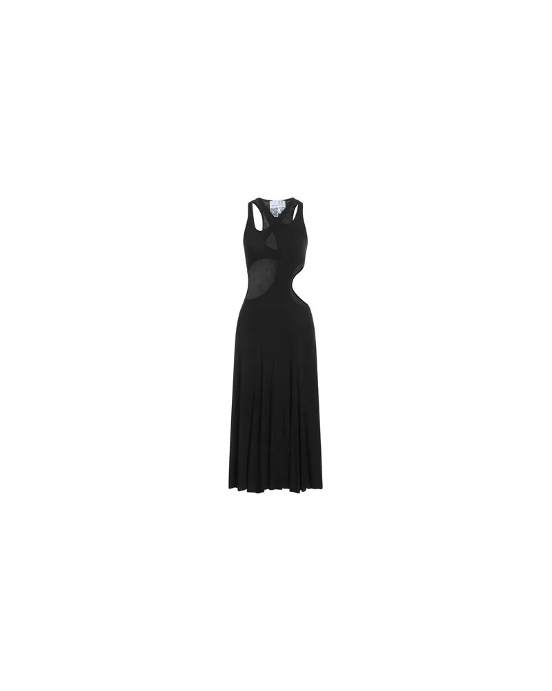 Natasha Zinko KLEIDER - Midi-Kleiderauf YOOX.COM Schwarz